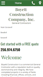 Mobile Screenshot of boyettconstruction.net